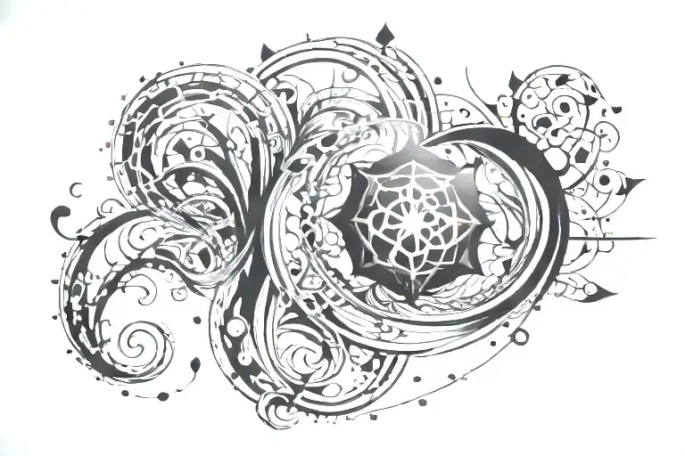 Symbol tattoo design idea