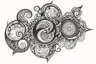 Symbol tattoo design idea