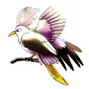 Feather tattoo design idea