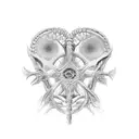 genetics, evolution, biology tattoo design idea