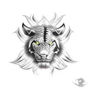 pantera  tattoo design idea