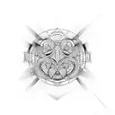 painter tattoo design idea