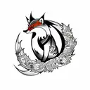 firefox tattoo design idea