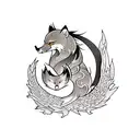 firefox tattoo design idea