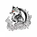 firefox tattoo design idea