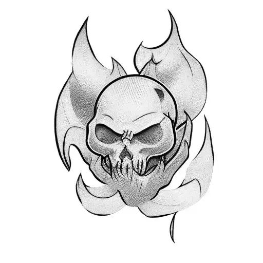 cursed thief tattoo design idea