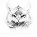 number 38 with name DI tattoo design idea