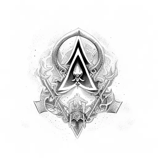 Ace of Spades tattoo design idea