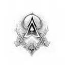 Ace of Spades tattoo design idea