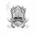 Ace of Spades tattoo design idea