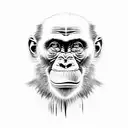 welding chimpanzee  tattoo design idea