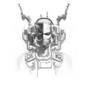 Cyberpunk 2077 tattoo design idea