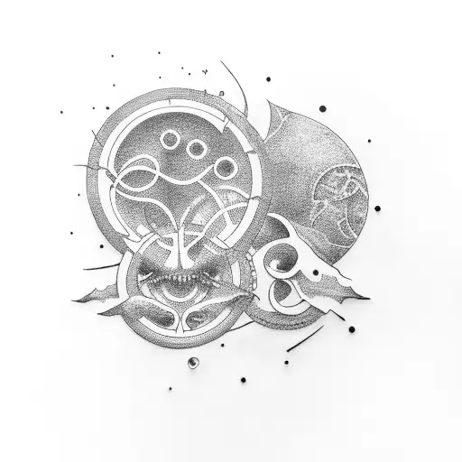 changes over time tattoo design idea