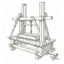 Guillotine tattoo design idea