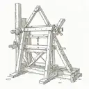 Guillotine tattoo design idea