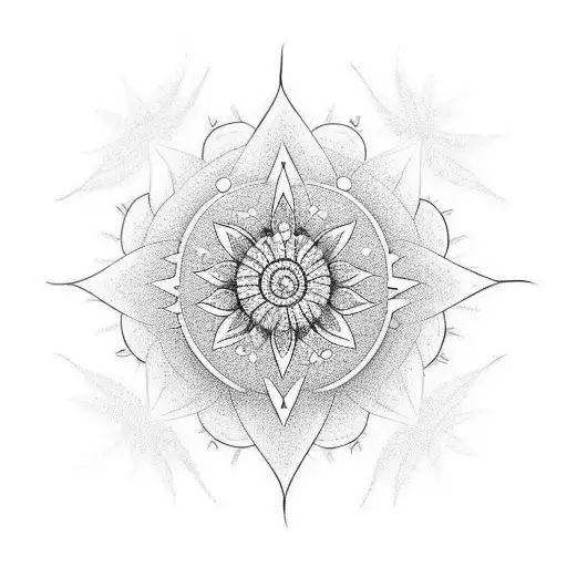 For the man: Incorporate an Edelweiss flower with a stylized Ek Onkar symbol, representing spirituality in Punjab. Add b tattoo design idea