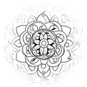 For the man: Incorporate an Edelweiss flower with a stylized Ek Onkar symbol, representing spirituality in Punjab. Add b tattoo design idea
