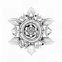 For the man: Incorporate an Edelweiss flower with a stylized Ek Onkar symbol, representing spirituality in Punjab. Add b tattoo design idea