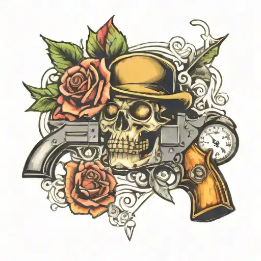 Guns N' Roses tattoo design idea