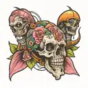 Ham tattoo design idea