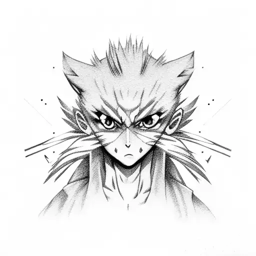 hunter x hunter tattoo design idea