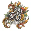 american traditional style tattoo featuring the number 805 tattoo design idea