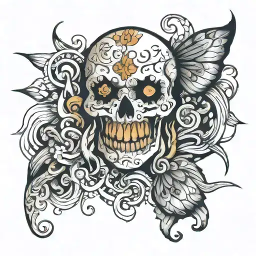 Dissociative Identity Disorder awareness tattoo design idea