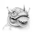 ABC puzzle  tattoo design idea