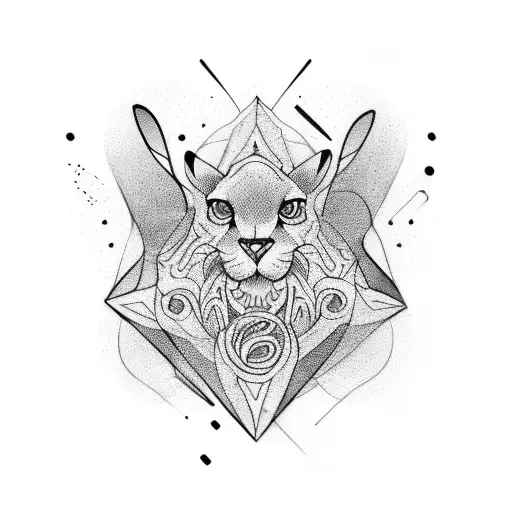 amor tattoo design idea