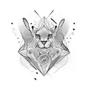 amor tattoo design idea