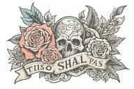 This Too Shall Pass" tattoo design idea