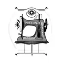 vintage sewing machine tattoo design idea