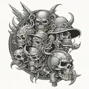 hooligans tattoo design idea