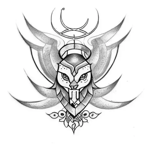 create a tattoo with the lithuanian spirit symbol with a wreath around it. then add more to it so it fills up a shoulder tattoo design idea