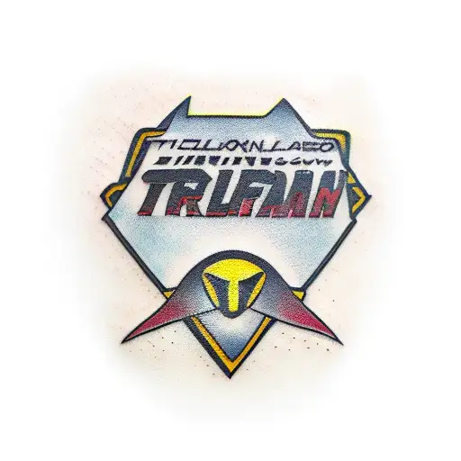 ironman triathlon logo chest tattoo tattoo design idea