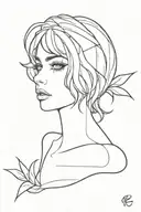 Emo tattoo design idea