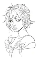 Emo tattoo design idea