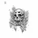 the walking dead tattoo design idea