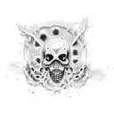 the walking dead tattoo design idea