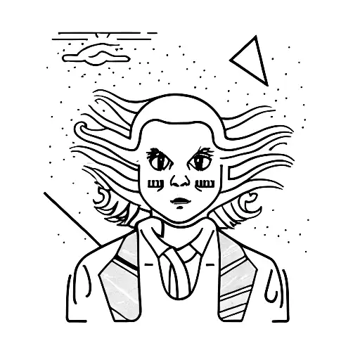 stranger things tattoo design idea