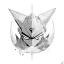 gurren lagann tattoo design idea