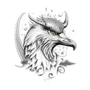 lucifer tattoo design idea