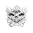 lucifer tattoo design idea