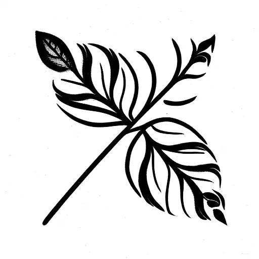 Palm leaf #leaf #tattoo #hongdam #타투 #홍담 | Tatoeage