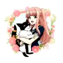 amor a mascota  tattoo design idea