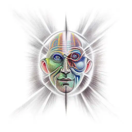 alex grey tool tattoo design idea