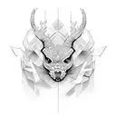 tricep tattoo design idea