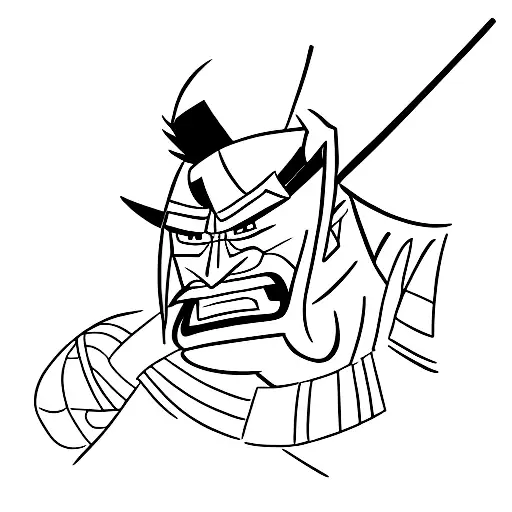 Samurai Jack, Aku tattoo design idea