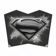 Superman logo alone tattoo design idea