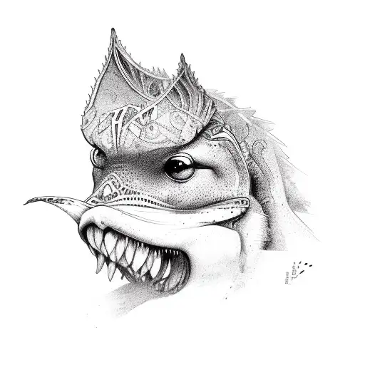 kayak tattoo design idea